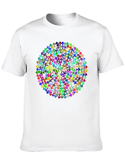 Arrow Mandala Black T-Shirt