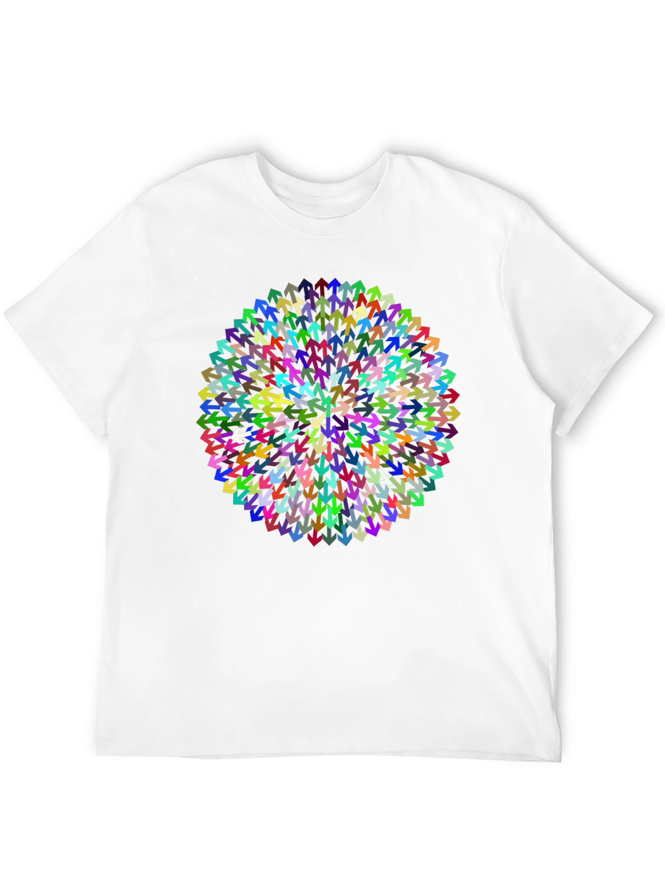 Arrow Mandala Black T-Shirt