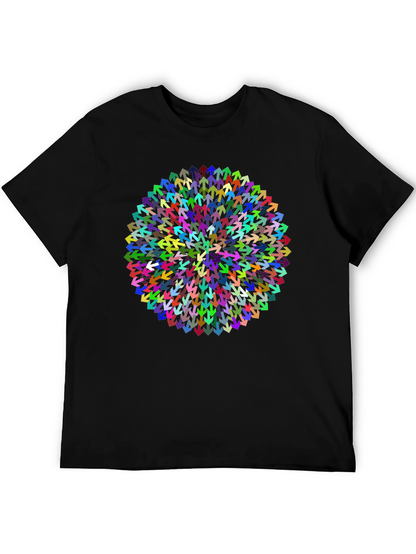 Arrow Mandala Black T-Shirt