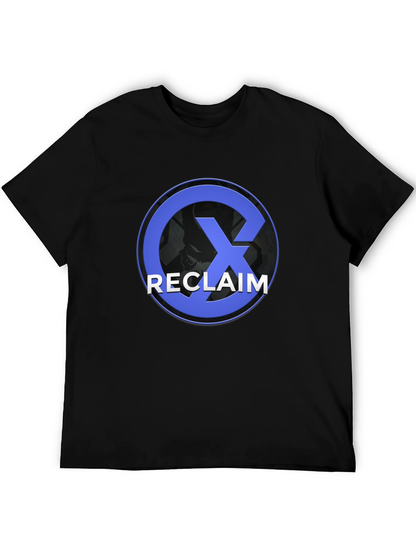 Reclaim Graphic T-Shirt - Black Cotton Blend