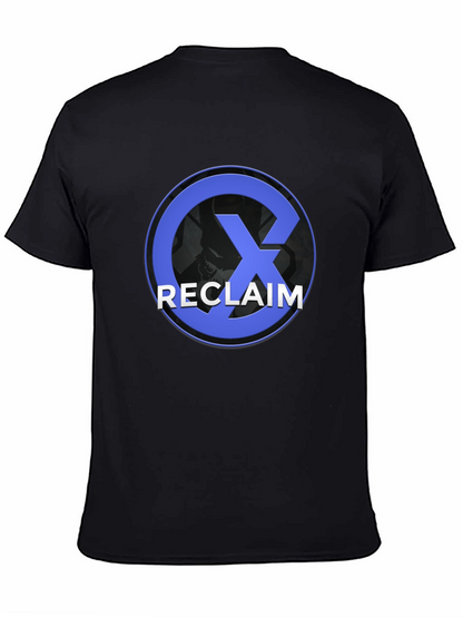 Reclaim Graphic T-Shirt - Black Cotton Blend