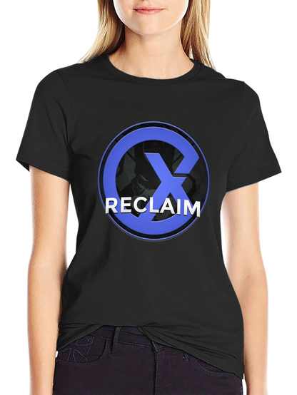 Reclaim Graphic T-Shirt - Black Cotton Blend