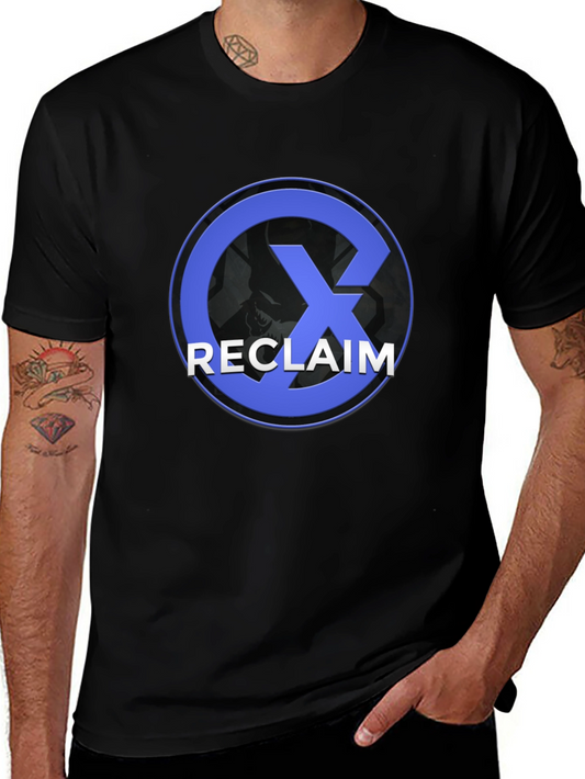Reclaim Graphic T-Shirt - Black Cotton Blend
