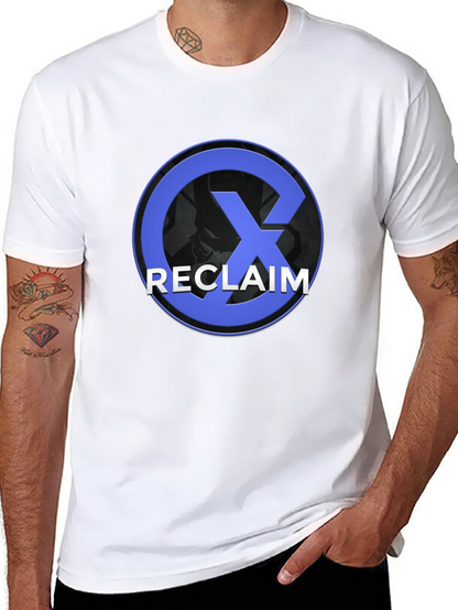 Reclaim Graphic T-Shirt - Black Cotton Blend
