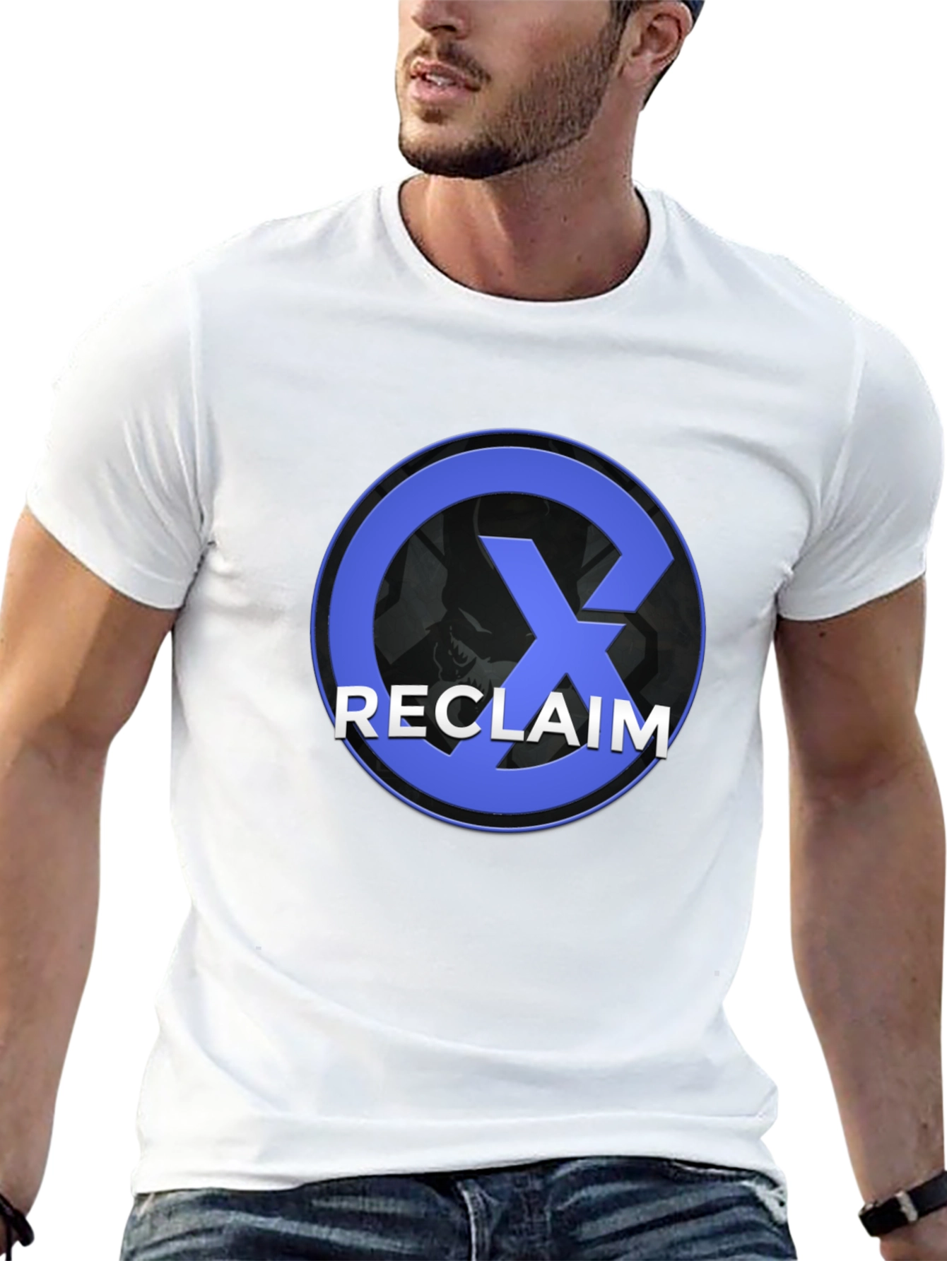 Reclaim Graphic T-Shirt - Black Cotton Blend