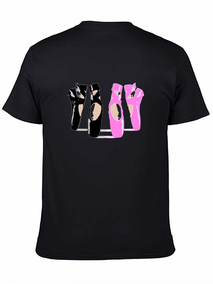 Ballet Shoe Graphic T-Shirt - Dancer Tee