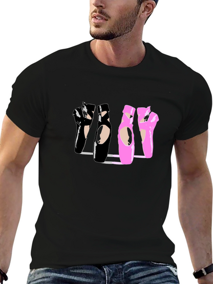 Ballet Shoe Graphic T-Shirt - Dancer Tee