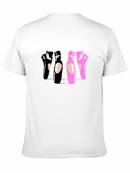 Ballet Shoe Graphic T-Shirt - Dancer Tee