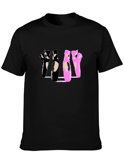 Ballet Shoe Graphic T-Shirt - Dancer Tee