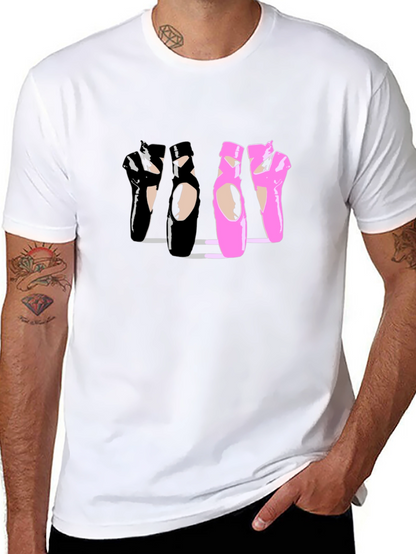 Ballet Shoe Graphic T-Shirt - Dancer Tee