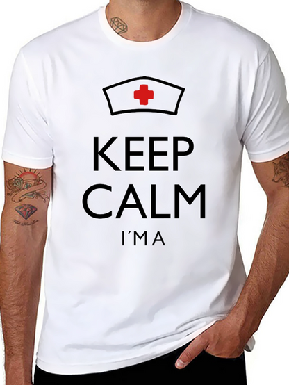 Keep Calm Im a Nurse Graphic T-Shirt