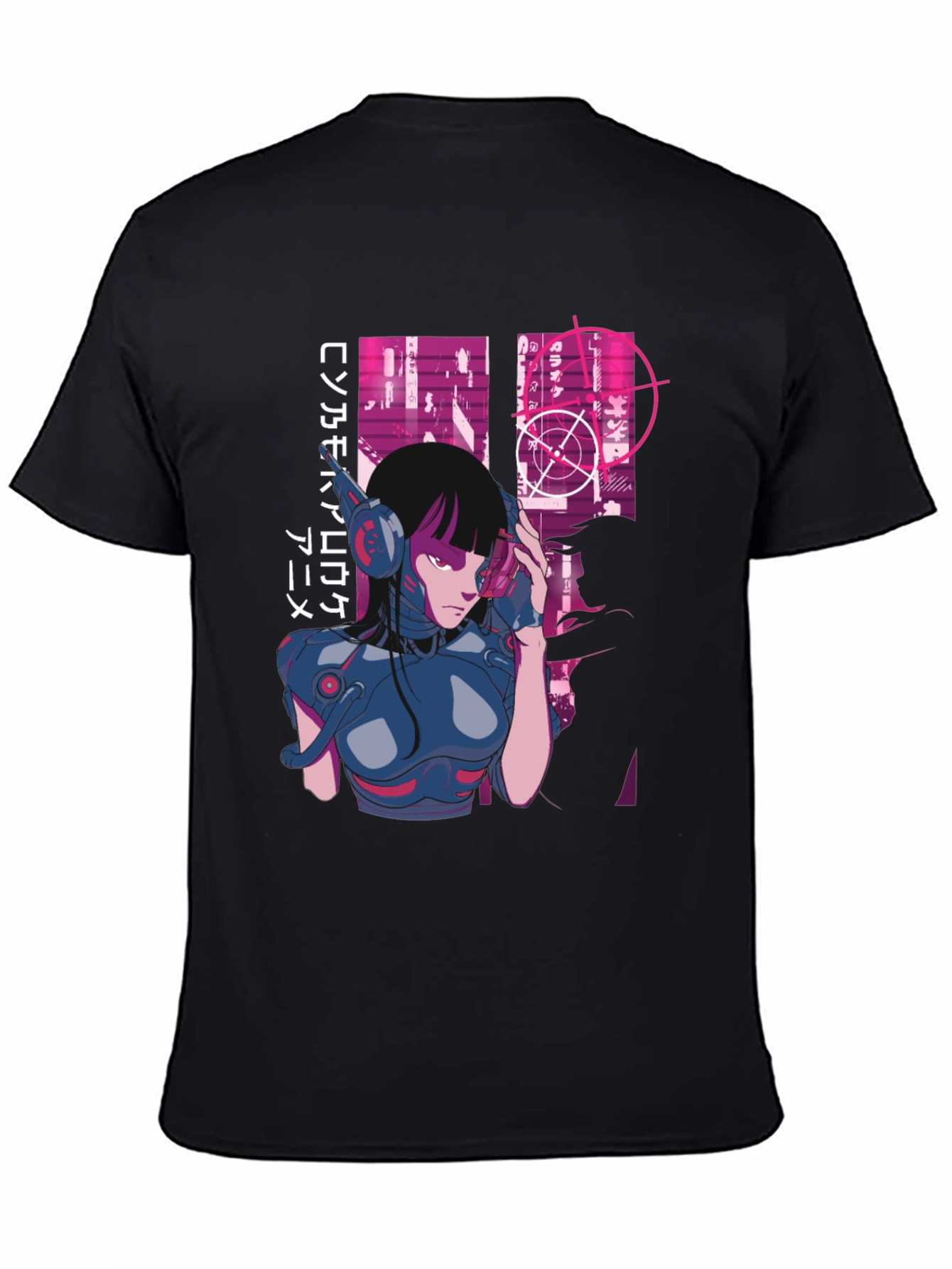 Cyberpunk Anime Graphic Tee