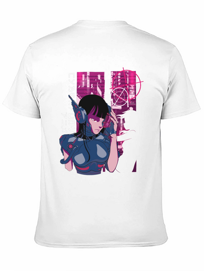 Cyberpunk Anime Graphic Tee