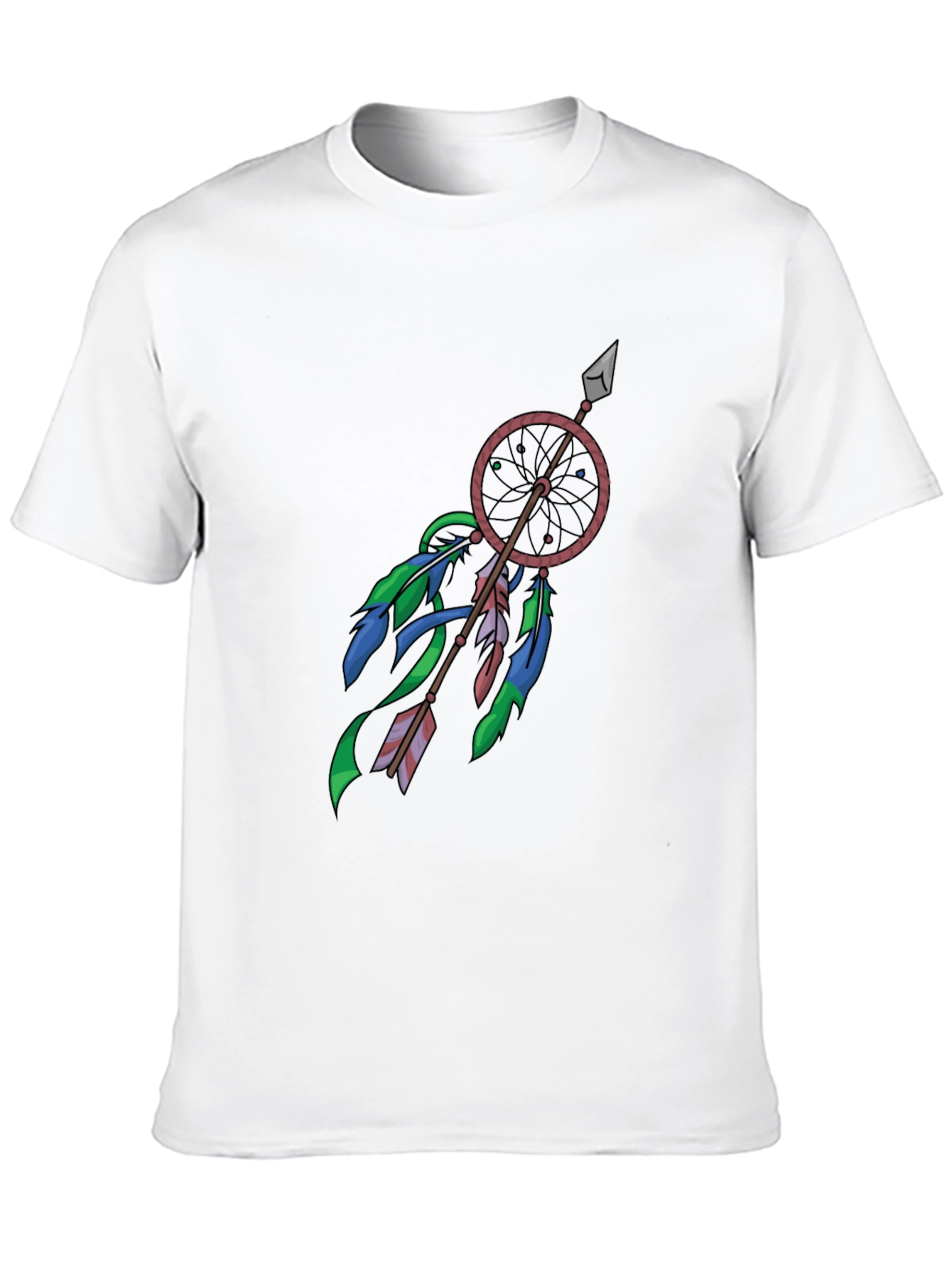 Dreamcatcher Arrow Graphic Tee - Boho Style Shirt