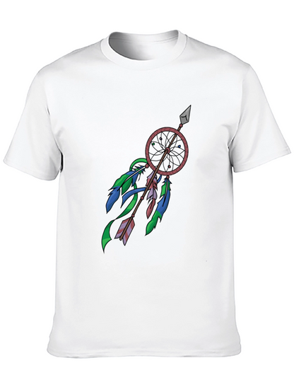 Dreamcatcher Arrow Graphic Tee - Boho Style Shirt