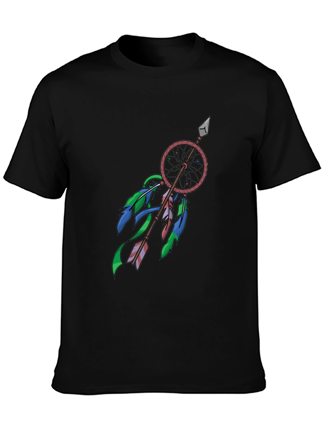 Dreamcatcher Arrow Graphic Tee - Boho Style Shirt