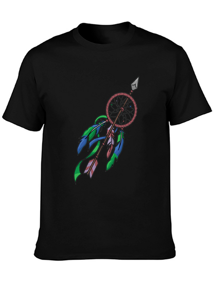 Dreamcatcher Arrow Graphic Tee - Boho Style Shirt