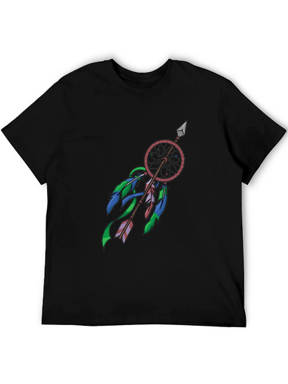 Dreamcatcher Arrow Graphic Tee - Boho Style Shirt