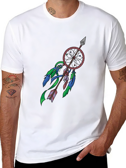 Dreamcatcher Arrow Graphic Tee - Boho Style Shirt