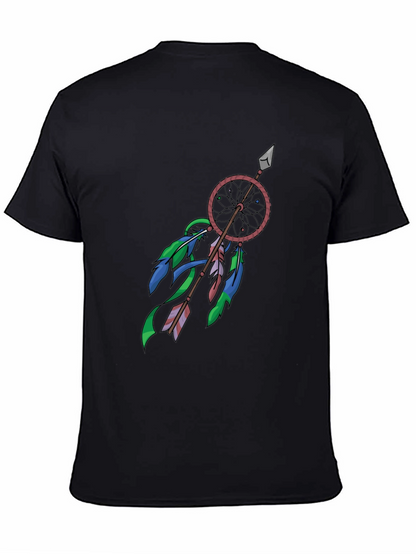 Dreamcatcher Arrow Graphic Tee - Boho Style Shirt