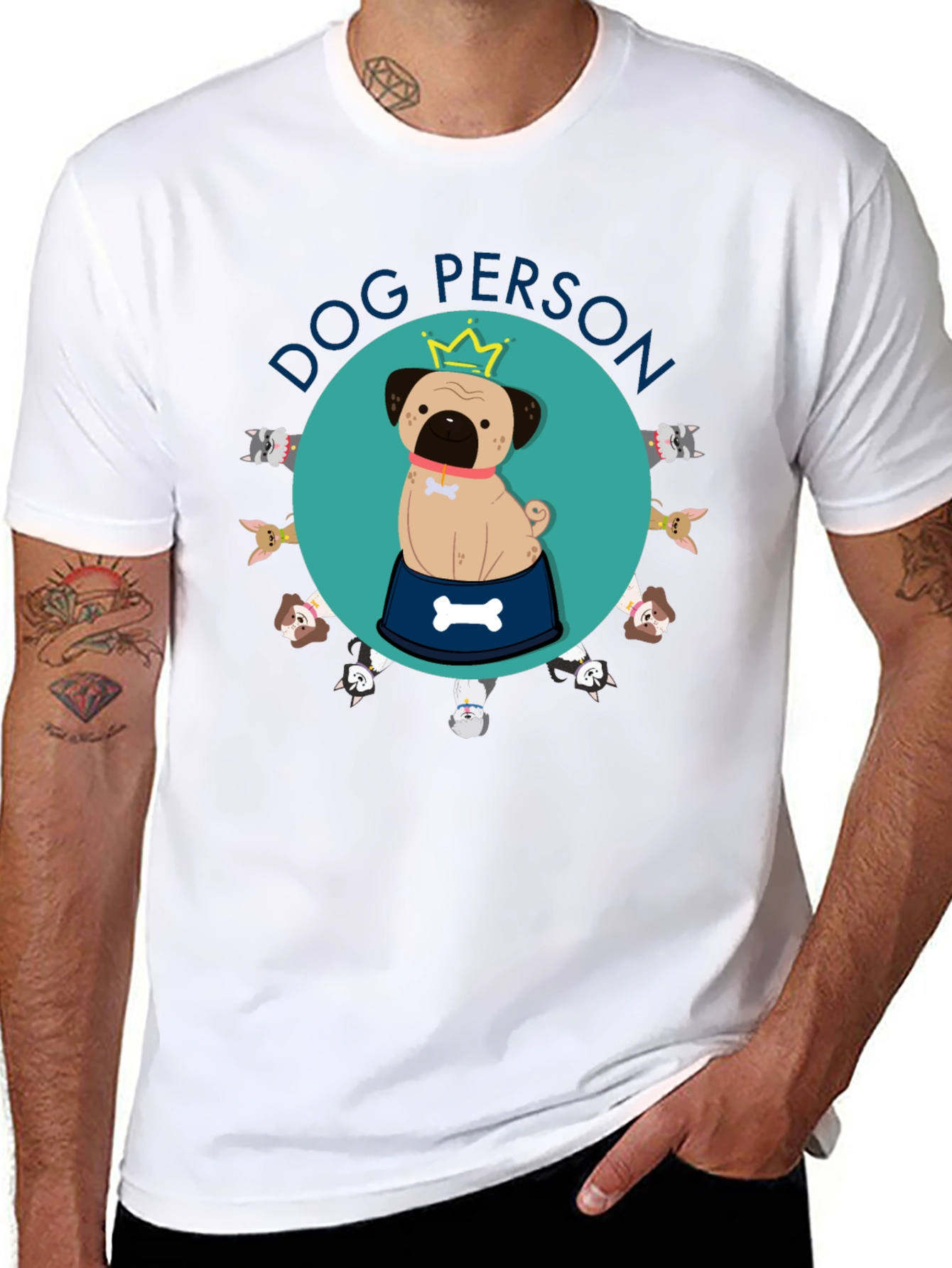 Dog Person T-Shirt - Cute Puppy Design