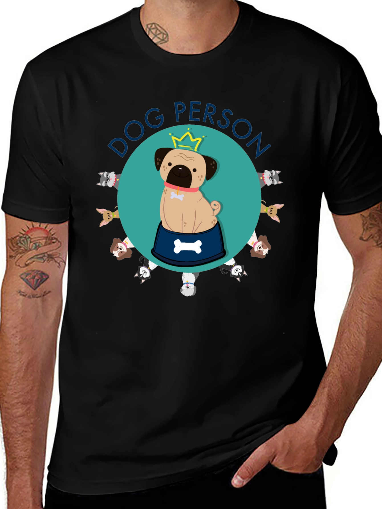 Dog Person T-Shirt - Cute Puppy Design