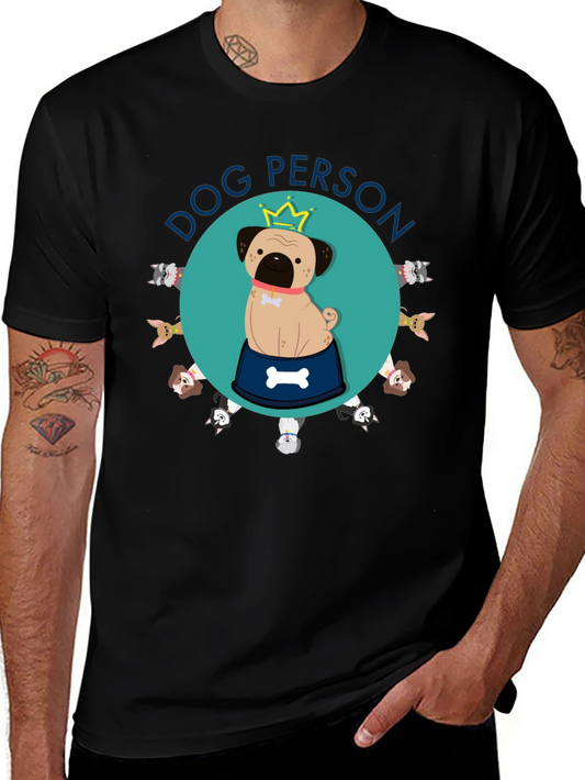 Dog Person T-Shirt - Cute Puppy Design