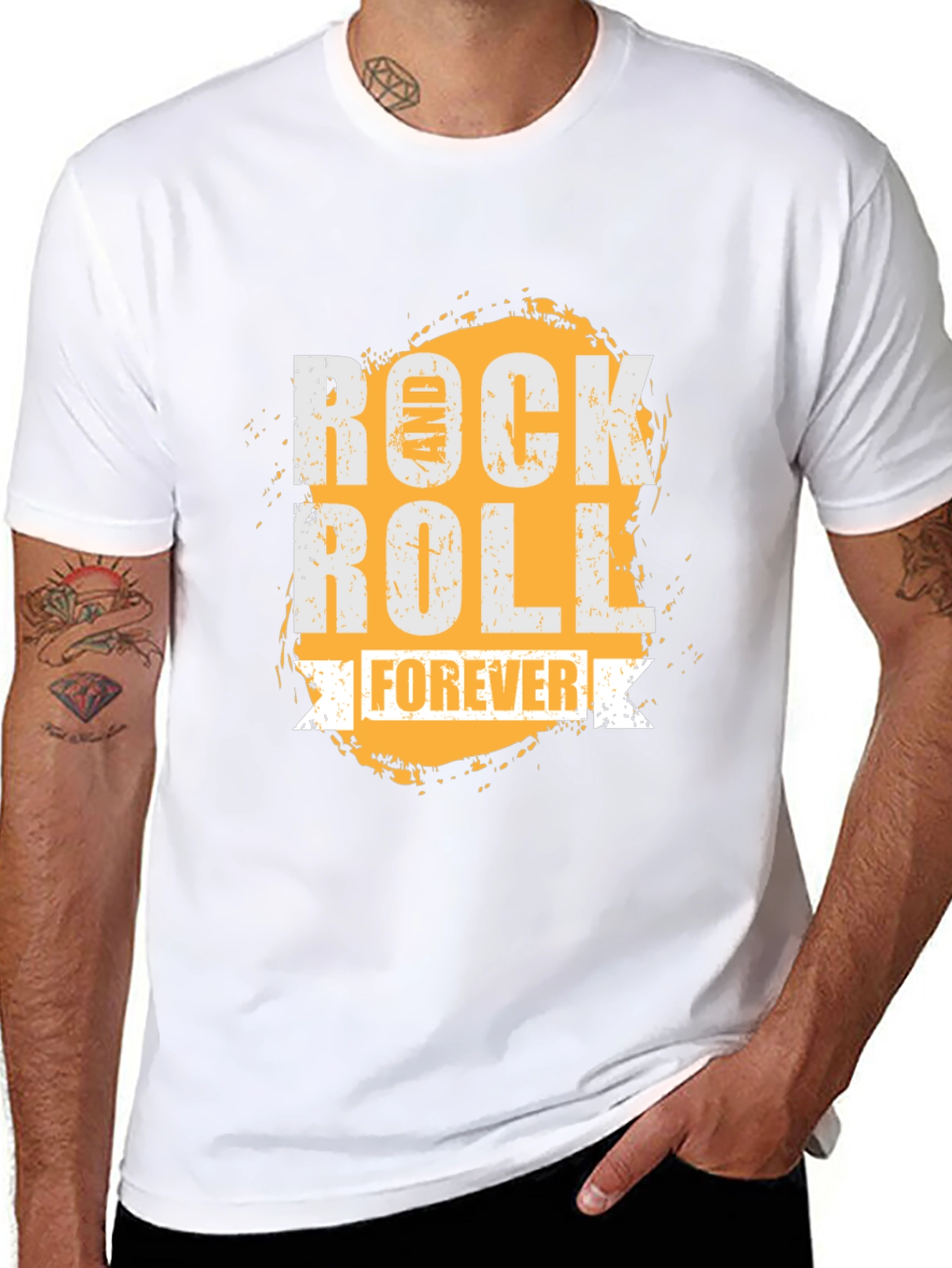 Rock and Roll Forever Graphic T-Shirt