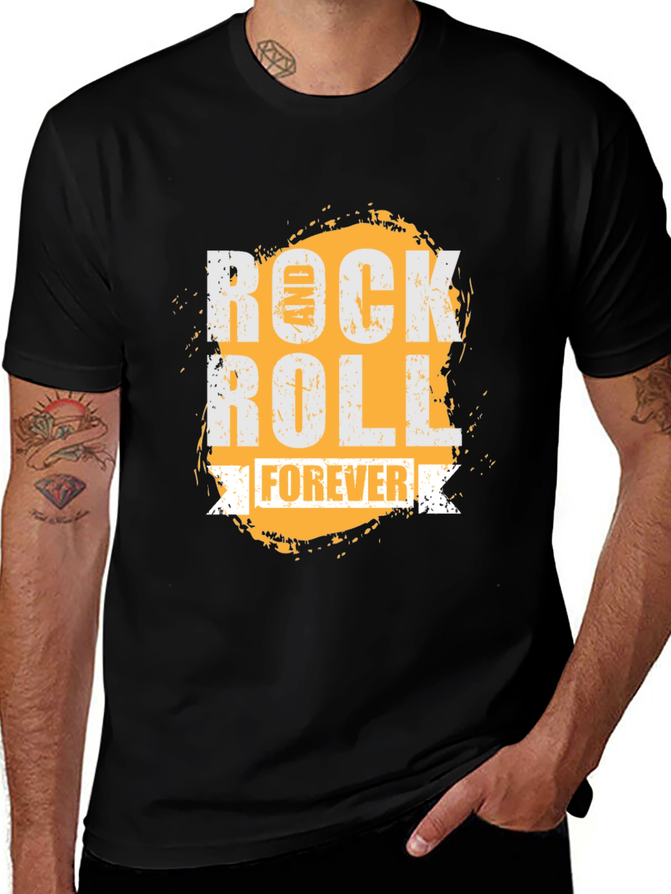 Rock and Roll Forever Graphic T-Shirt