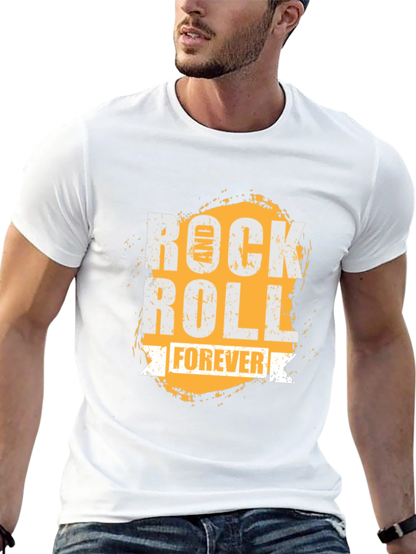 Rock and Roll Forever Graphic T-Shirt