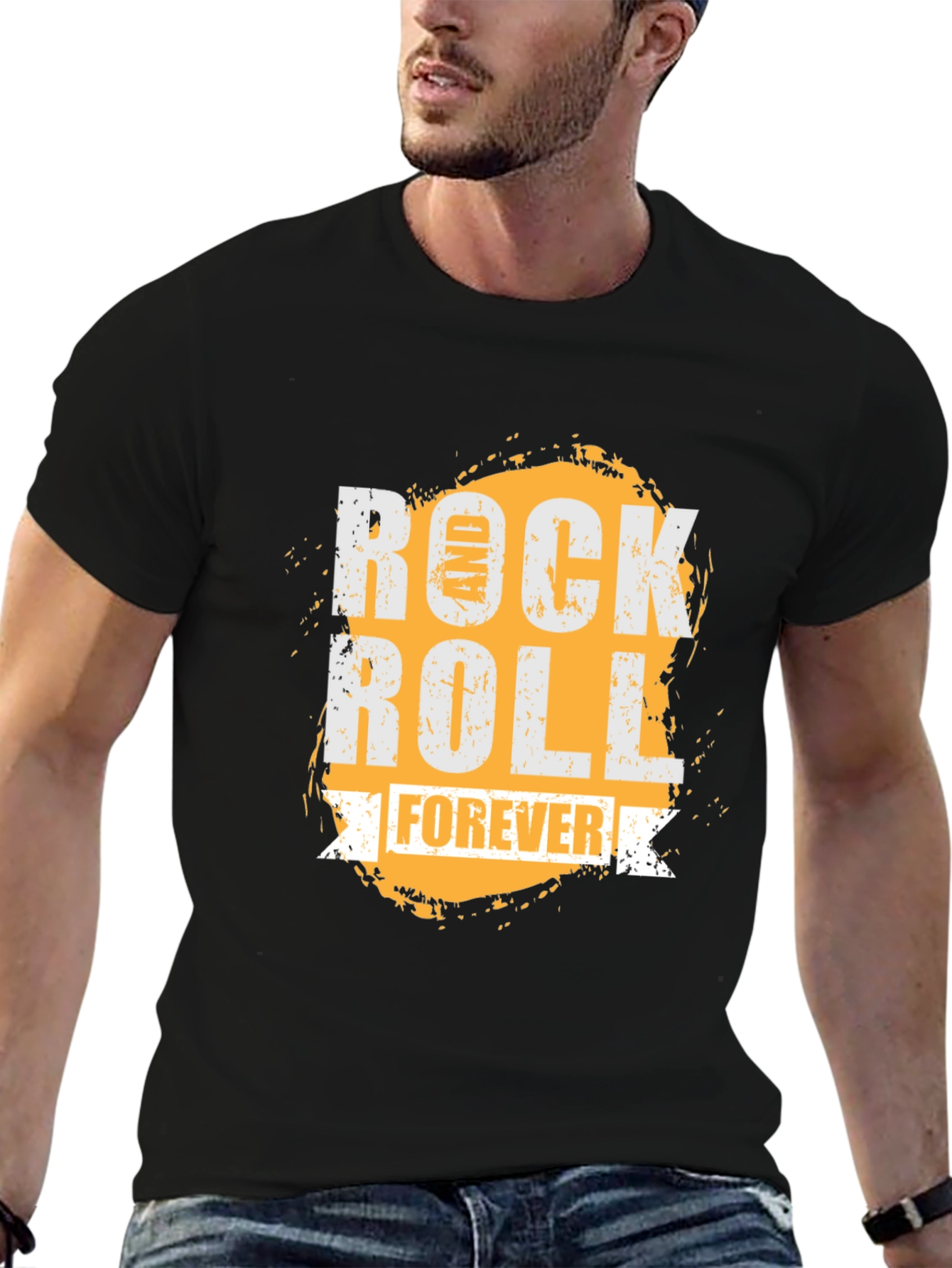 Rock and Roll Forever Graphic T-Shirt