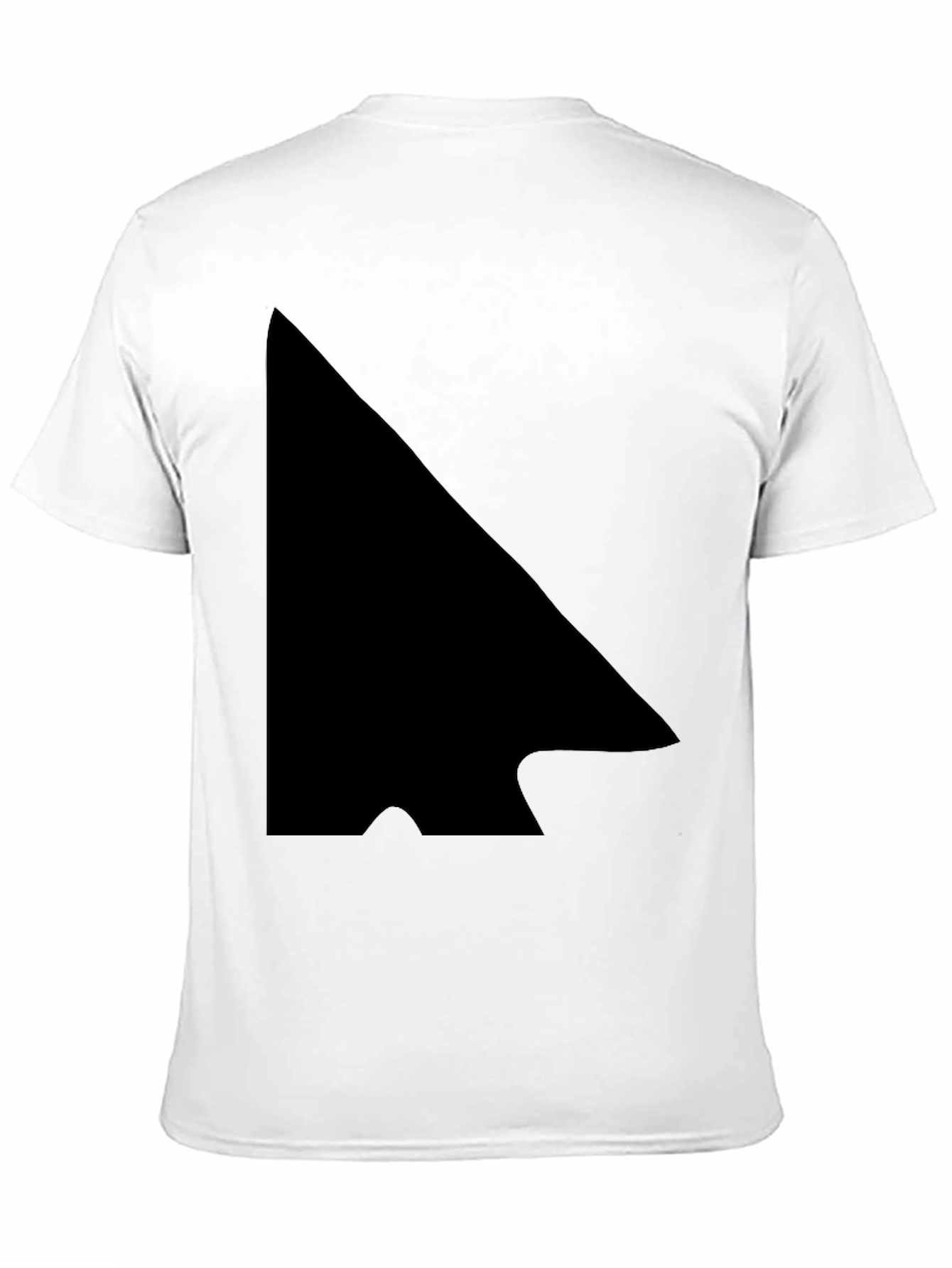 Modern Arrowhead Graphic Black T-Shirt
