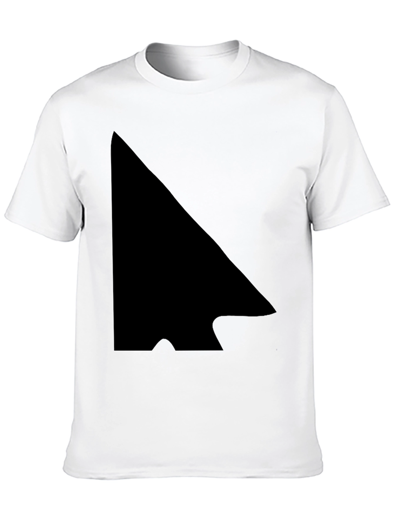 Modern Arrowhead Graphic Black T-Shirt