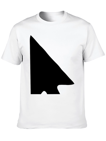 Modern Arrowhead Graphic Black T-Shirt