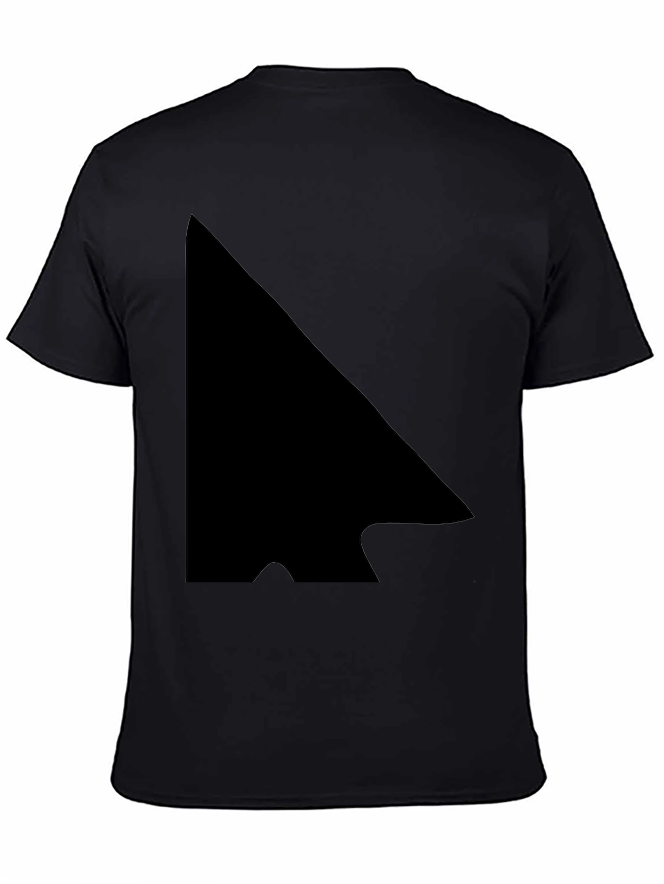 Modern Arrowhead Graphic Black T-Shirt