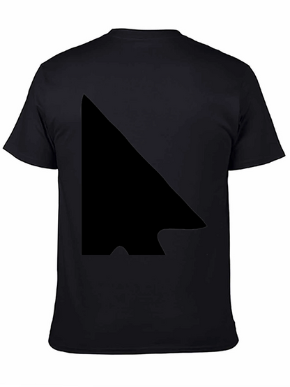 Modern Arrowhead Graphic Black T-Shirt