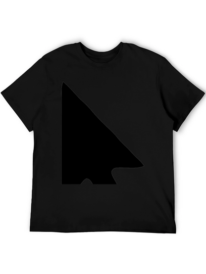 Modern Arrowhead Graphic Black T-Shirt