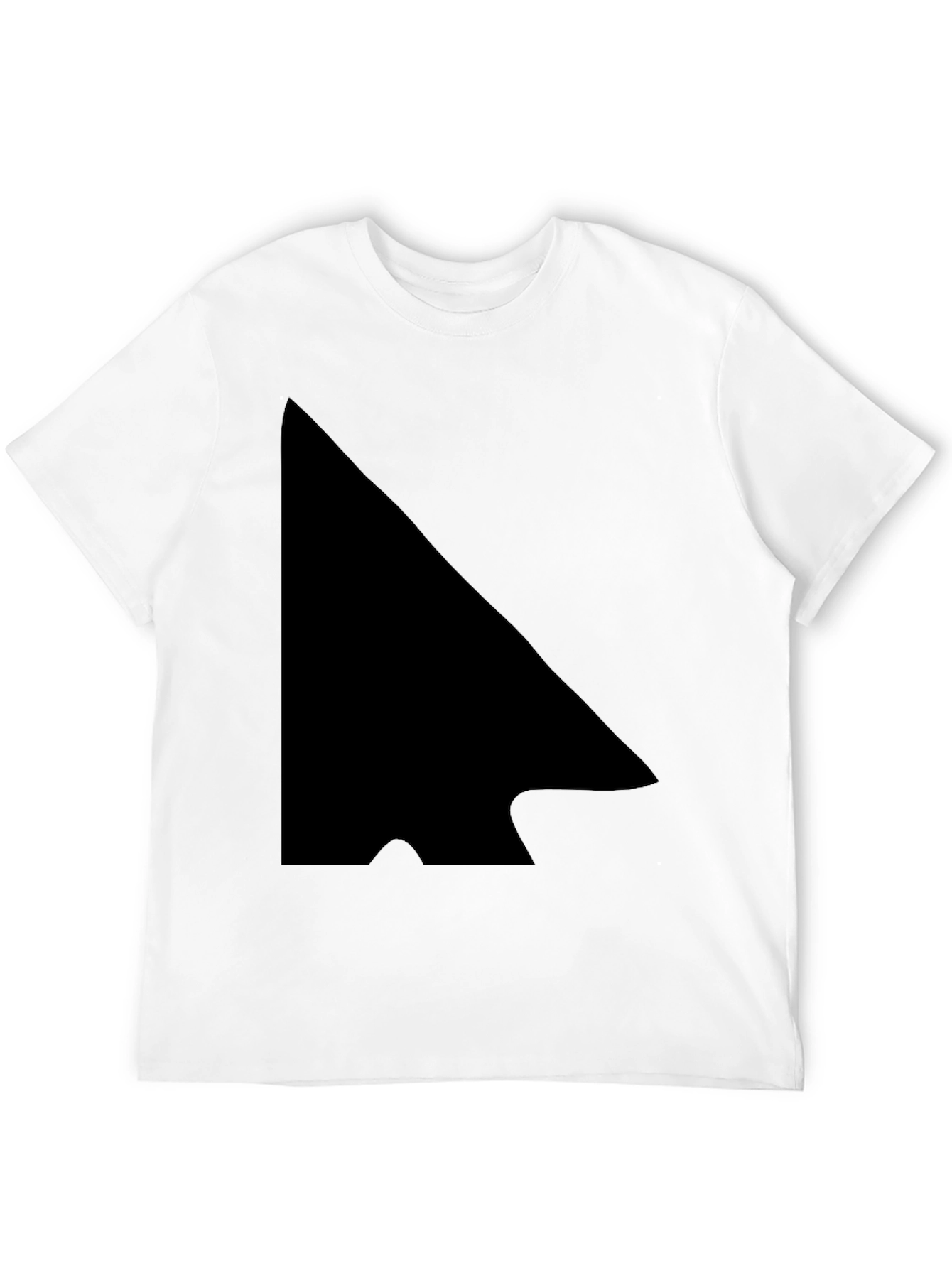 Modern Arrowhead Graphic Black T-Shirt