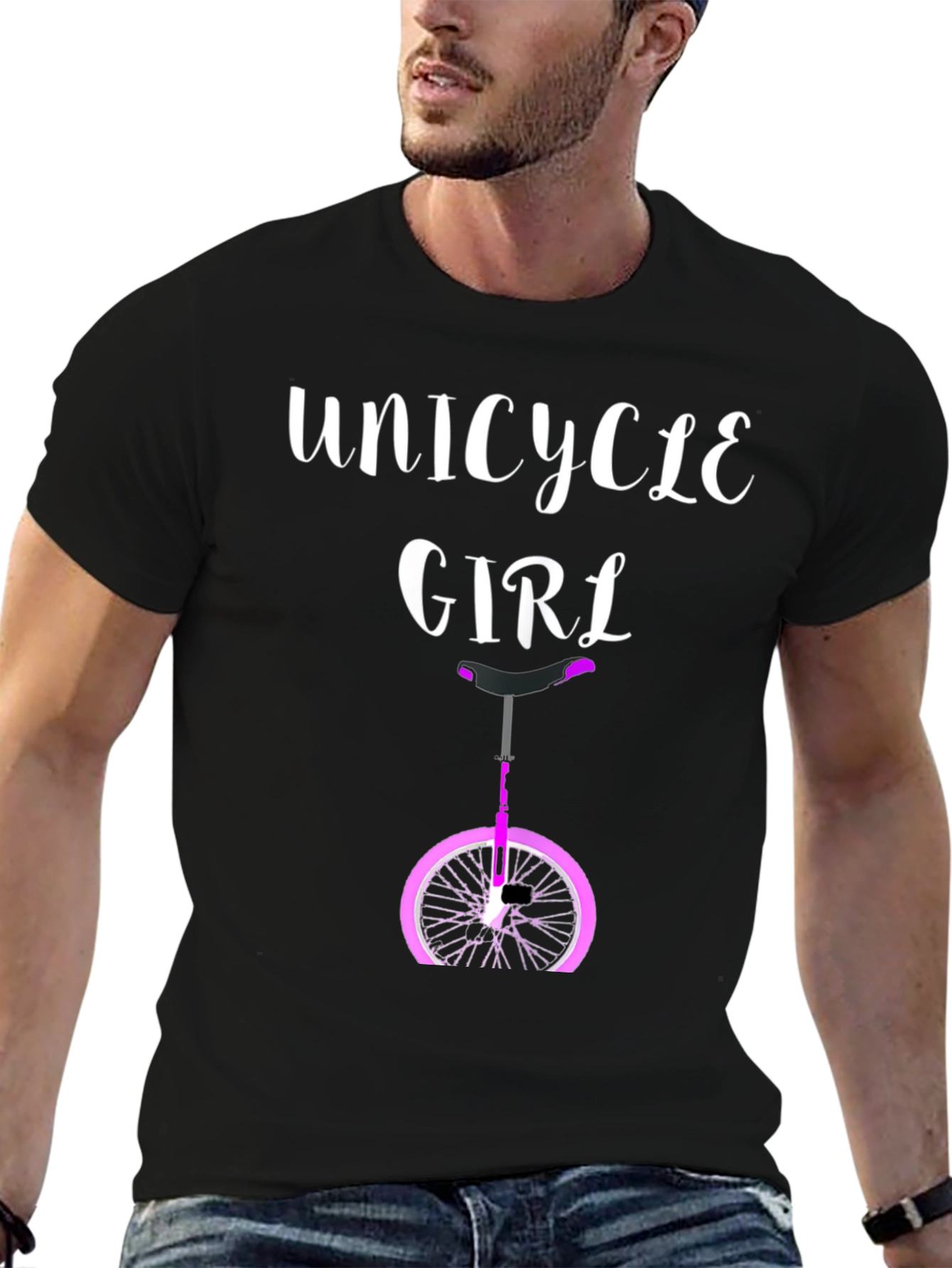 Unicycle Girl T-Shirt