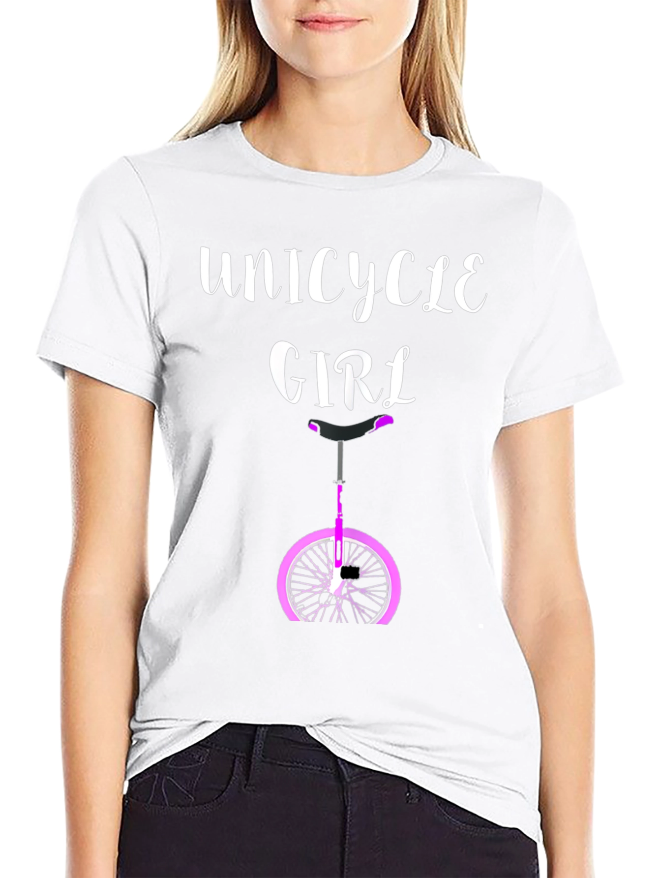 Unicycle Girl T-Shirt