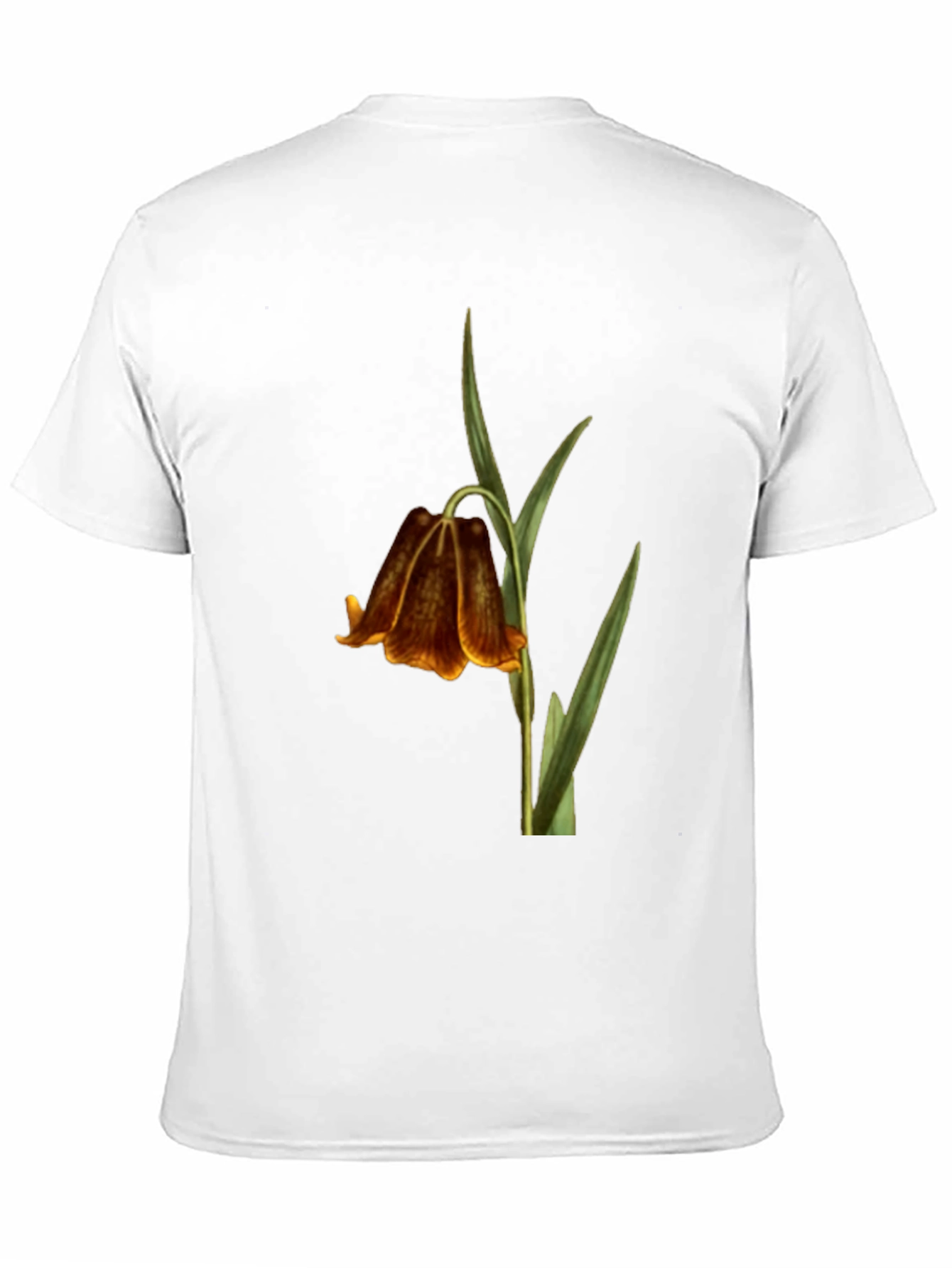 Botanical Bellflower Black T-Shirt