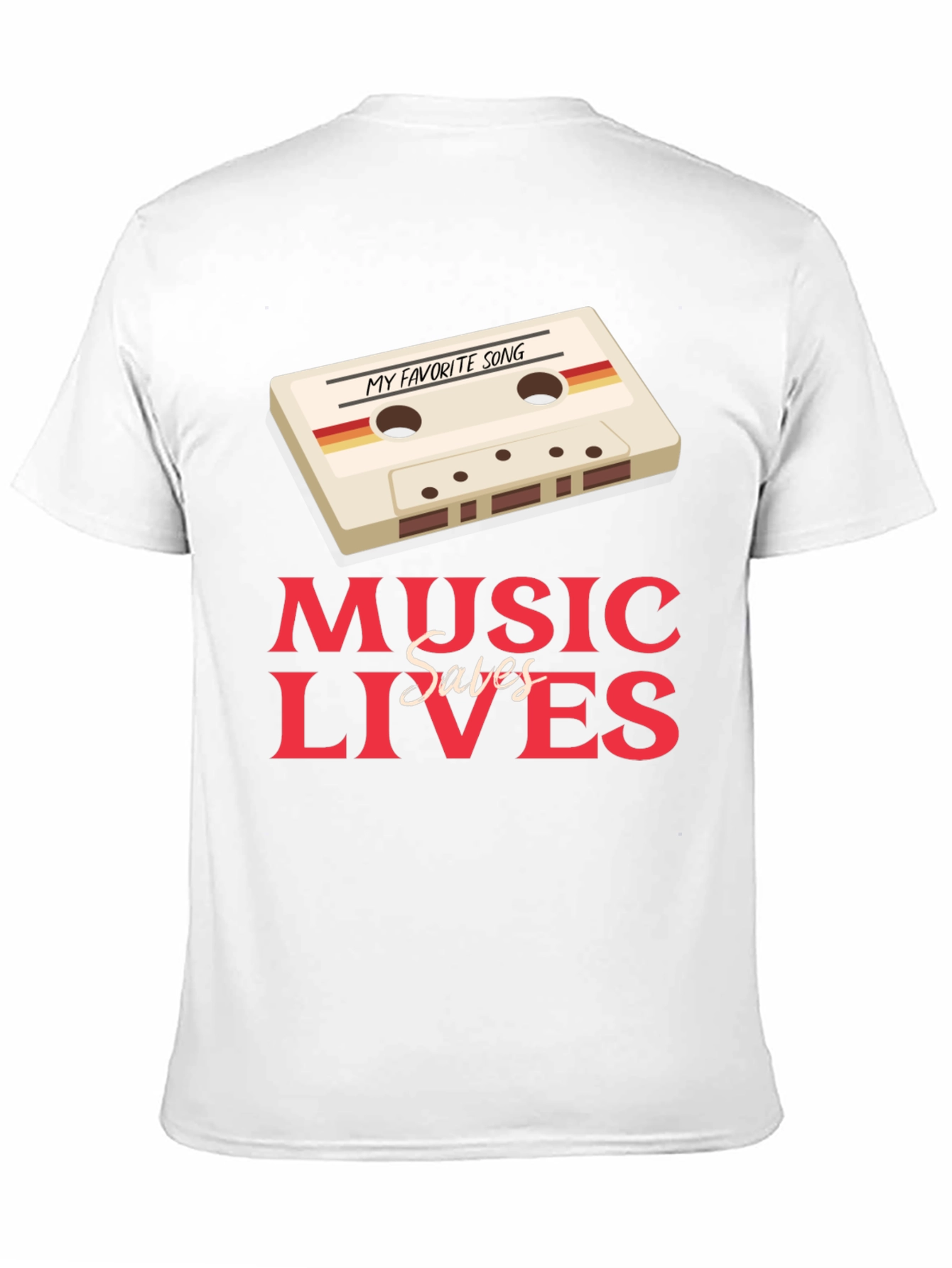 Music Saves Lives Graphic Tee