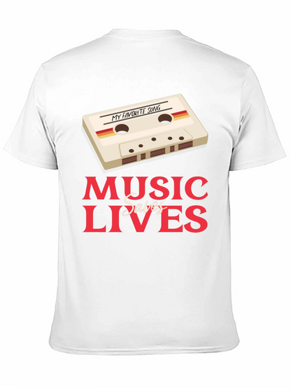 Music Saves Lives Graphic Tee