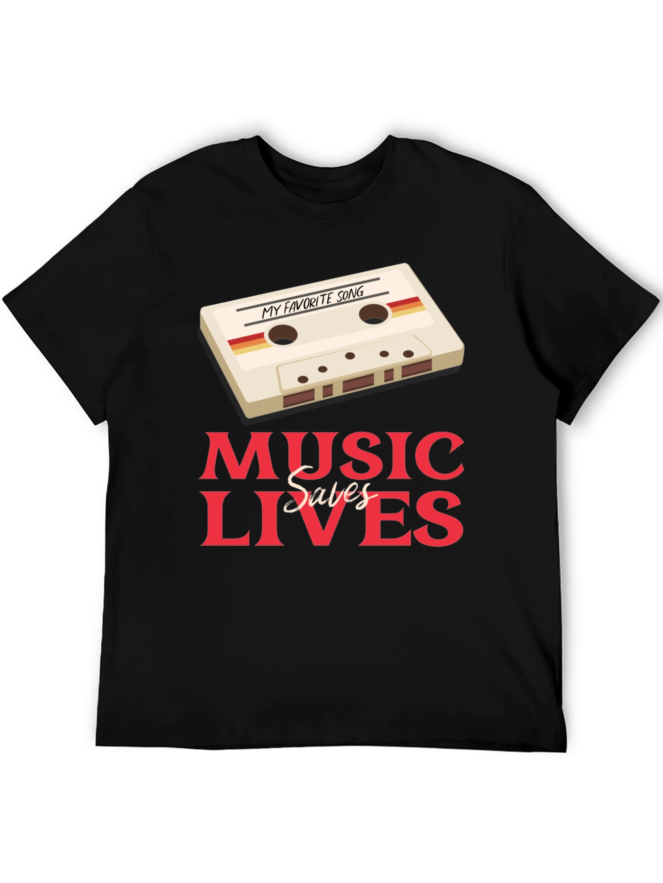 Music Saves Lives Graphic Tee