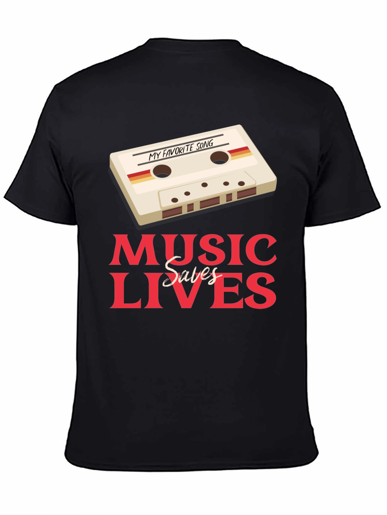 Music Saves Lives Graphic Tee