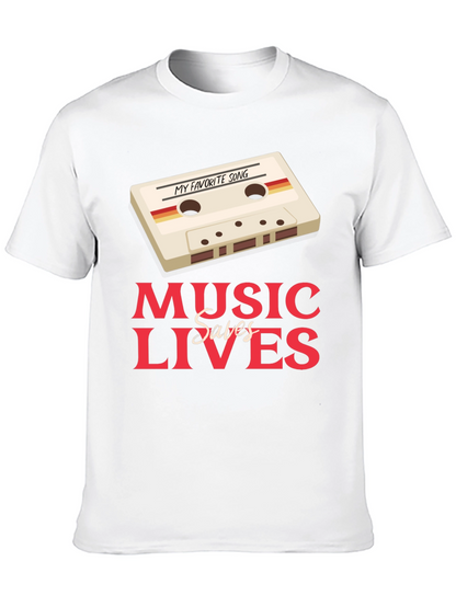 Music Saves Lives Graphic Tee