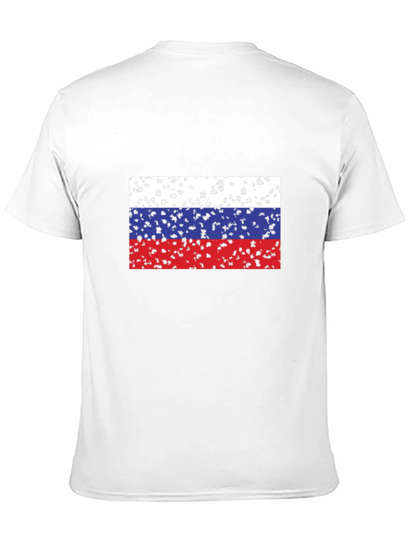 Russian Flag Grunge T-Shirt