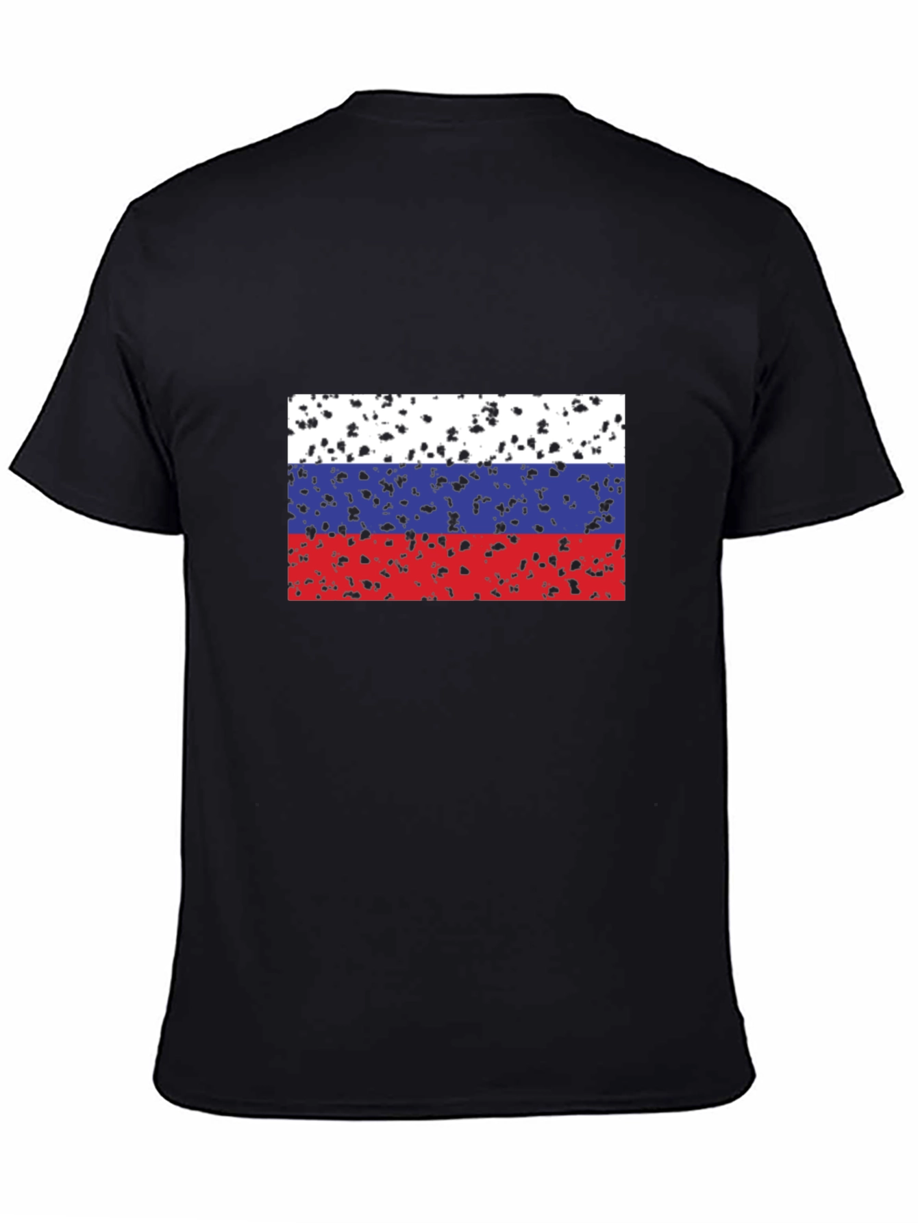 Russian Flag Grunge T-Shirt