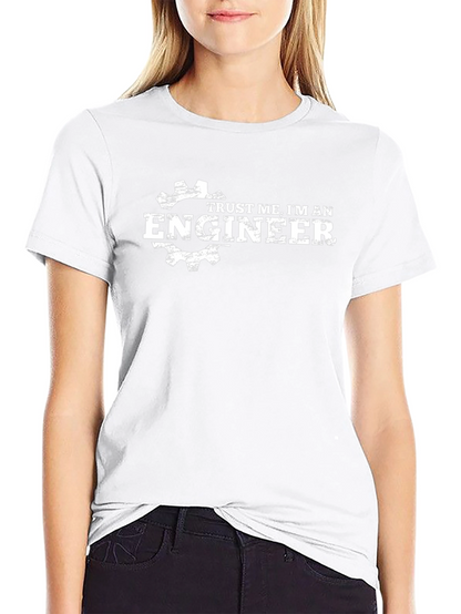 Trust Me Im An Engineer - Black T-Shirt