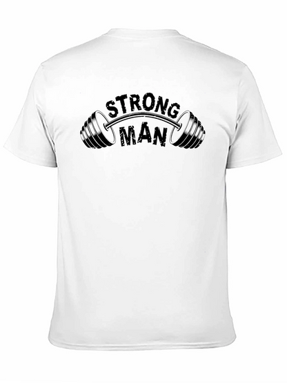 Strong Man Black T-Shirt